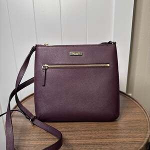 Kate Spade Laurel Way Rima Mahogany Leather Crossbody bag